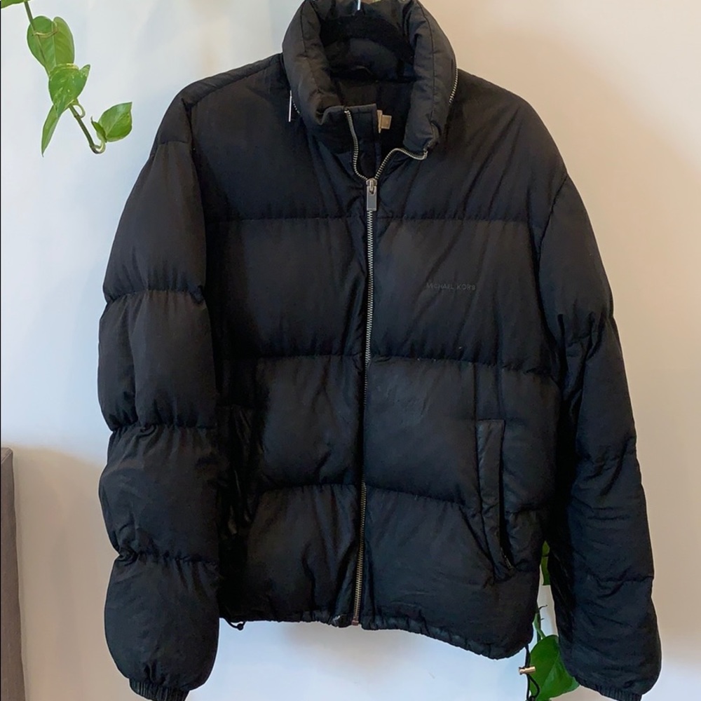Michael Kors Black Puffer Winter Jacket